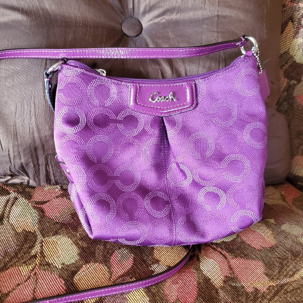 Coach Ashley Dotted Crossbody Swingpack